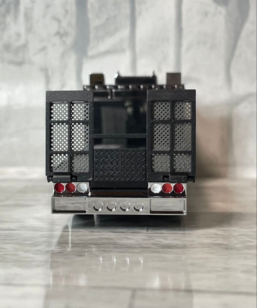 マイクロターボ　デコトラ　キャリアカー 積載車 1/64ミニカー