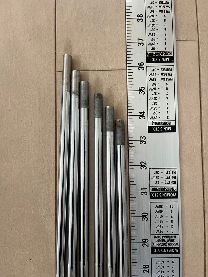 KBS TOUR シャフト 6本セット　KBS TOUR 120 S #5～PW