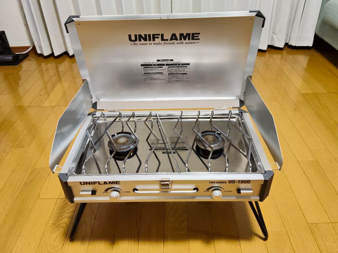 UNIFLAME ツインバーナーコンロ US-1900