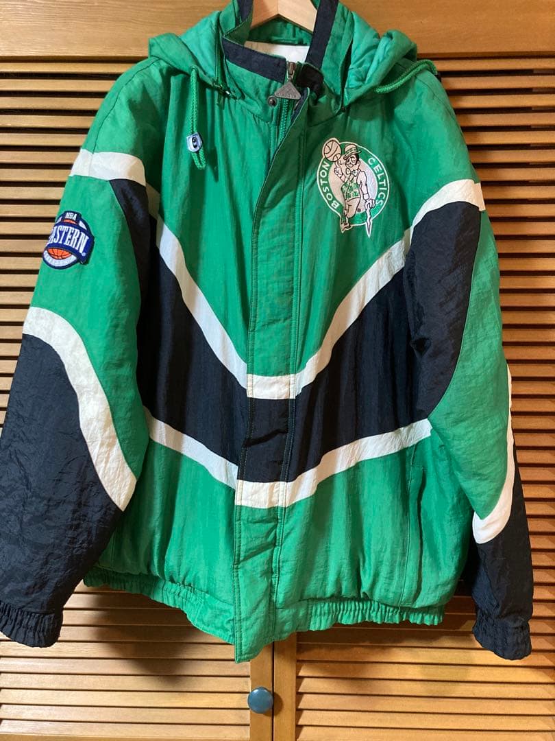 90年代 APEX ONE NBA 中綿ジャケット ボストン・セルティックス