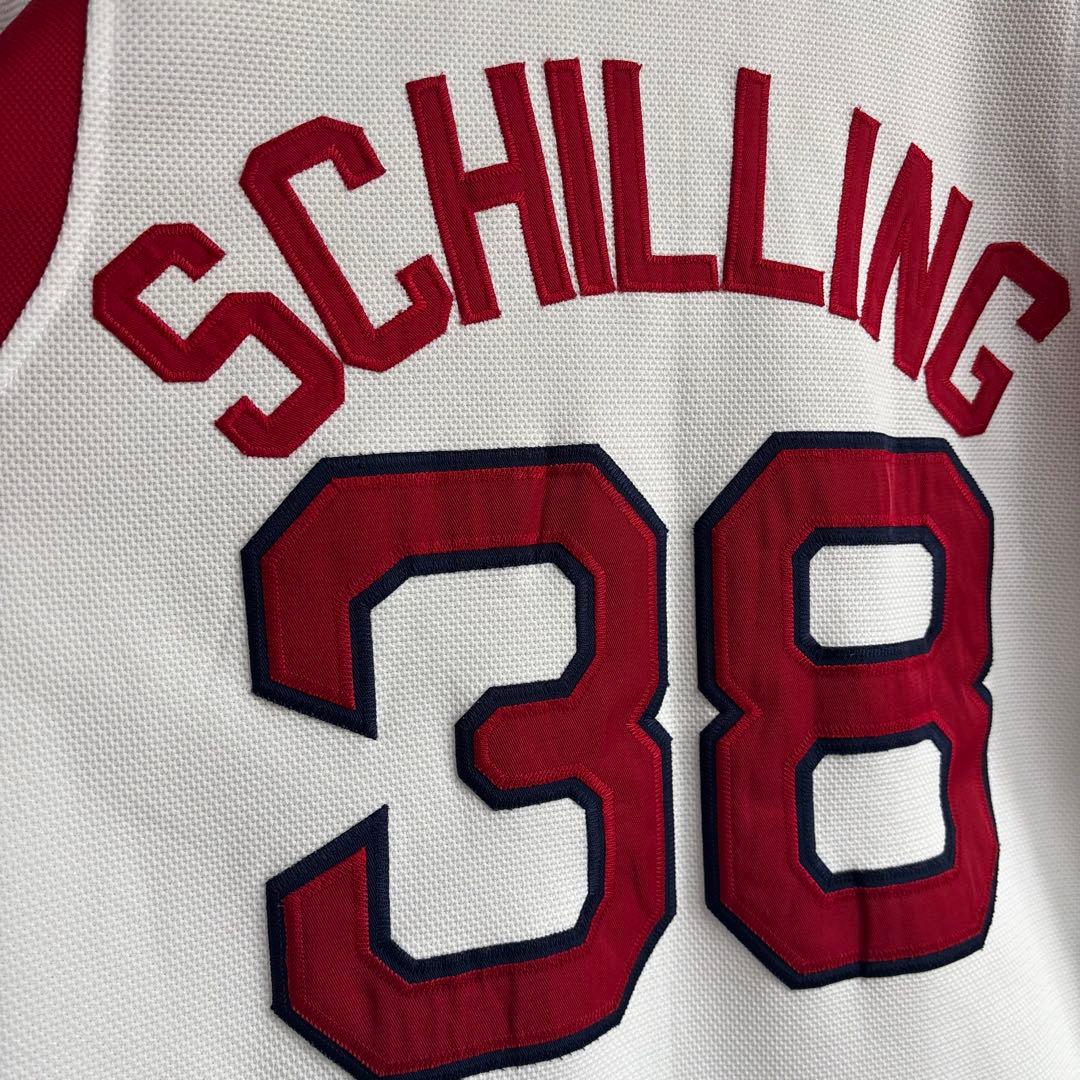 REDSOX レッドソックスマジェスティック SCHILLING38ユニフォーム