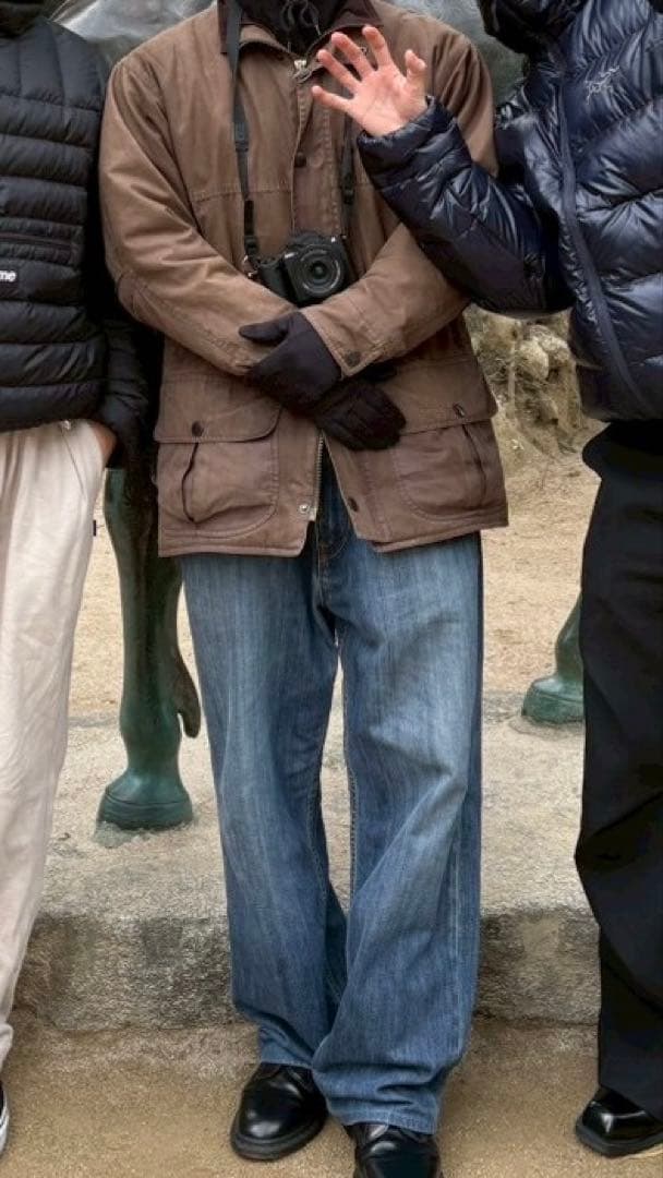 Barbour ブラウン breathable