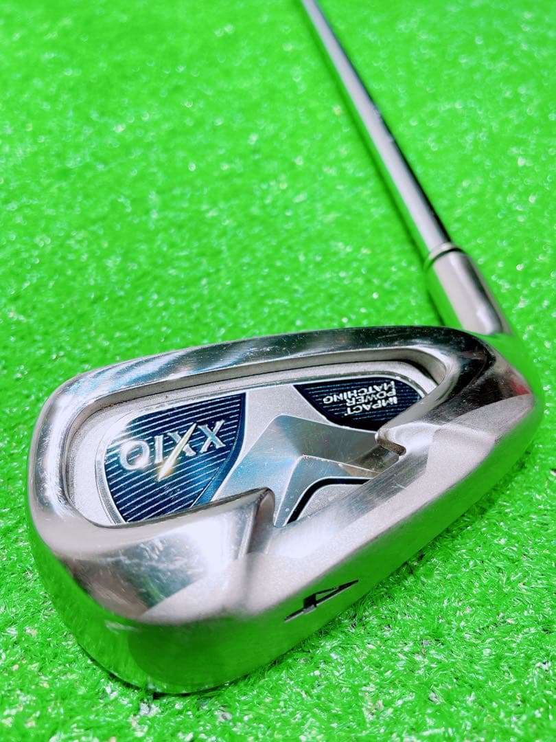 ☆希少 レフティ XXIO 4番 アイアン 単品☆ゼクシオ 5 R スチール