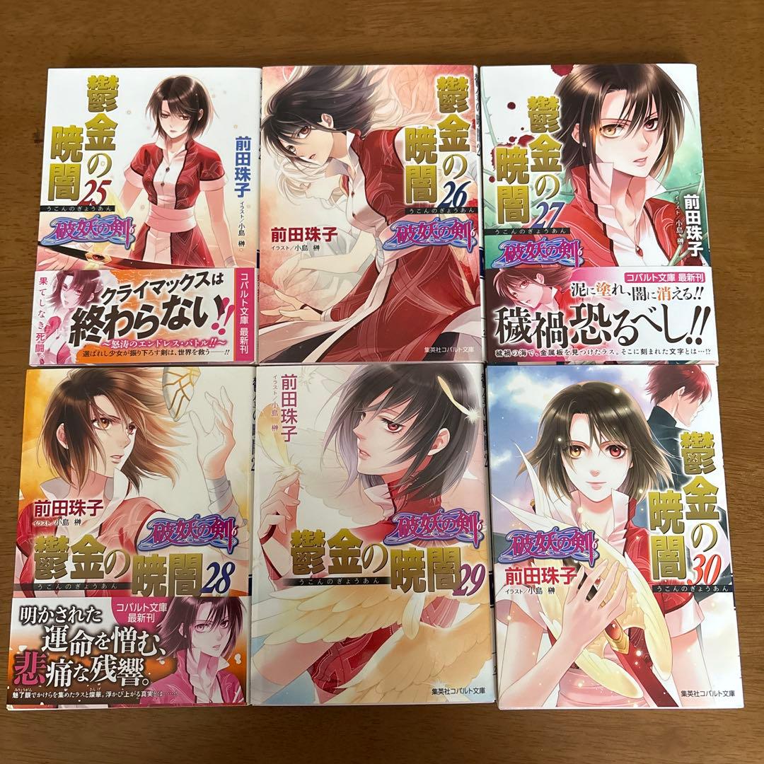 琉*綺様 【コバルト文庫】前田珠子　破妖の剣シリーズ　48冊まとめ売り　バラ売り