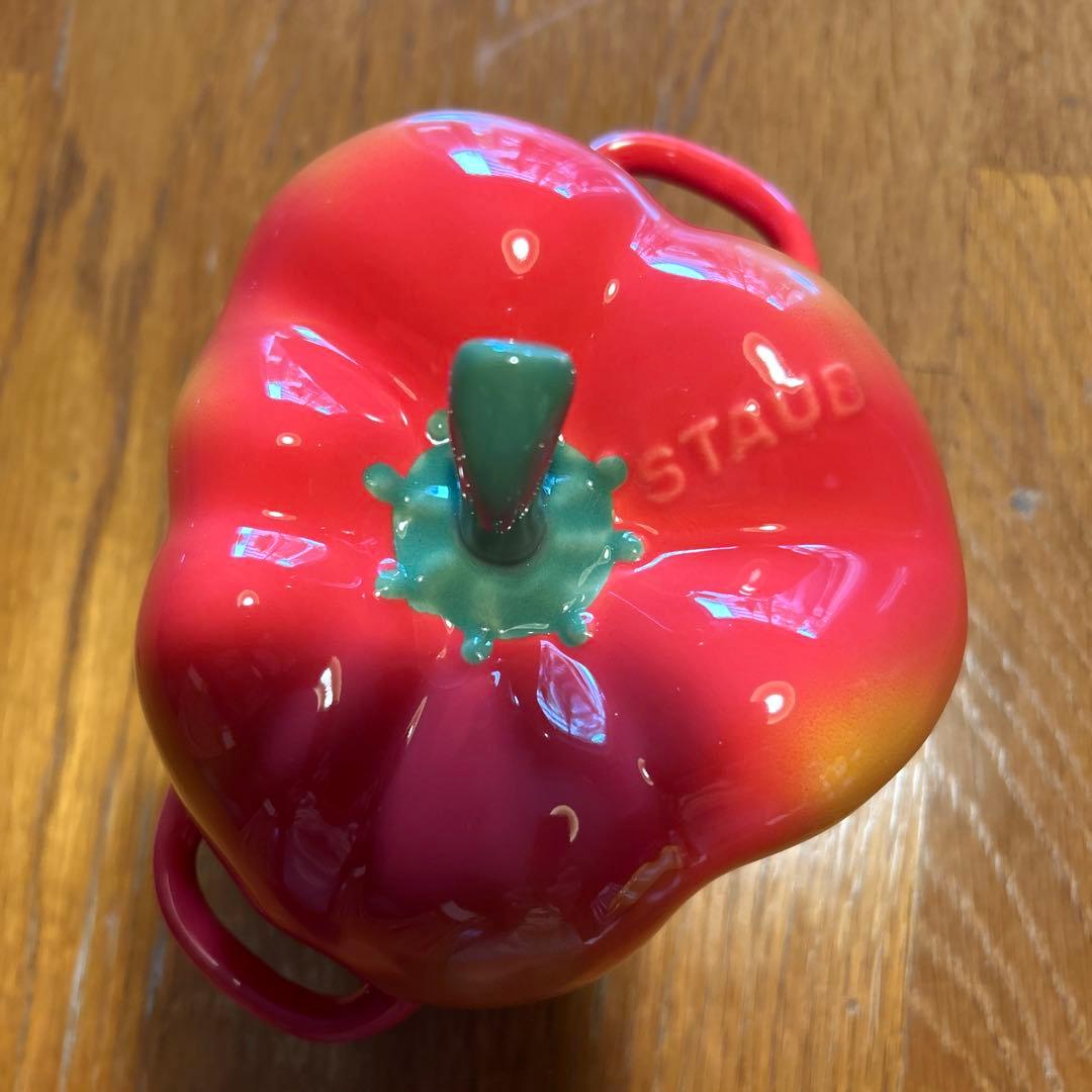 パプリカココット12cm オレンジレッドとイエロー