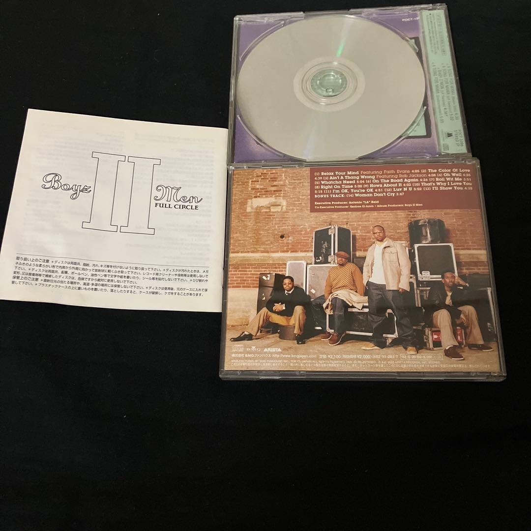 BOYZ II MEN FULL CIRCLE おまけ付き セット アルバム
